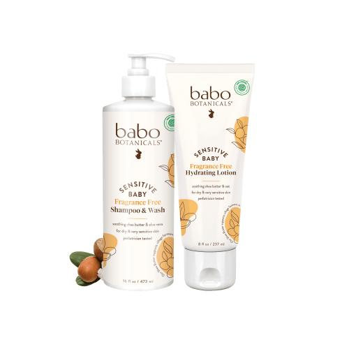 Sensitive Baby Shampoo & Lotion Set