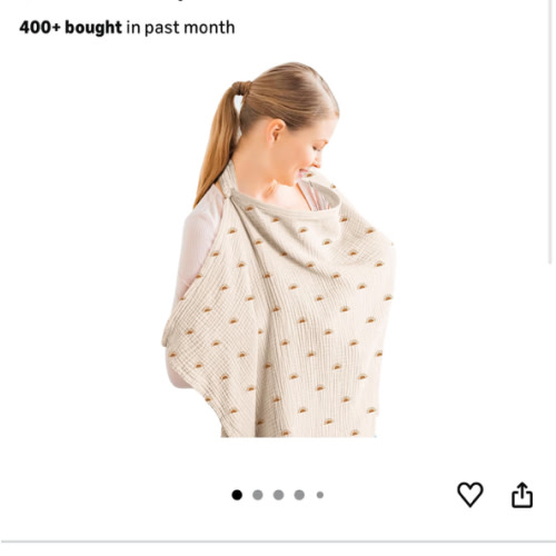 Your Orders | Konssy Muslin Nursing Cover for...