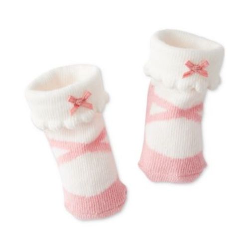 Baby Girls 2-Pk. Ballerina Bow Booties