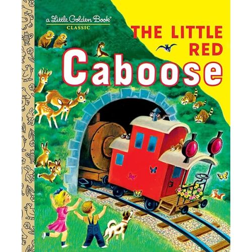 The Little Red Caboose (Little Golden Book) Hardcover – Picture Book, March 27, 2000