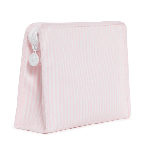 TRVL Roadie Large Zip Pouch - Pimlico Stripe Pink