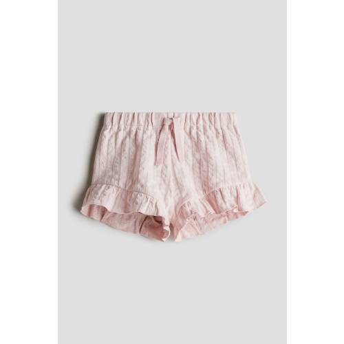 RUFFLE-TRIMMED SHORTS