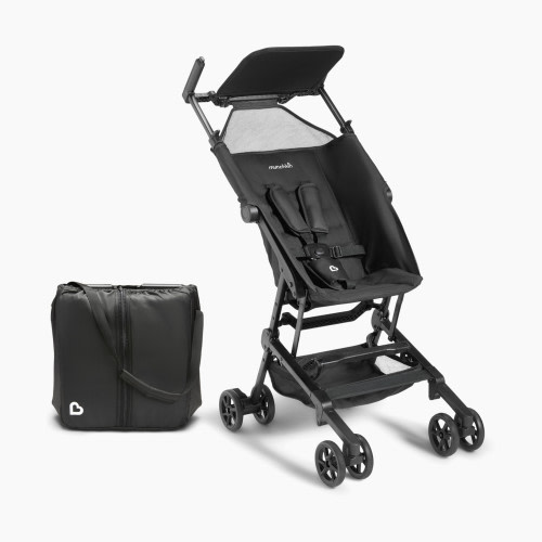 Munchkin Munchkin Sparrow Ultra Compact Travel Stroller - Black