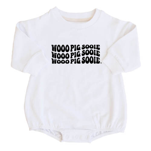 University of Arkansas | U of A Graphic Sweatshirt Bubble Romper