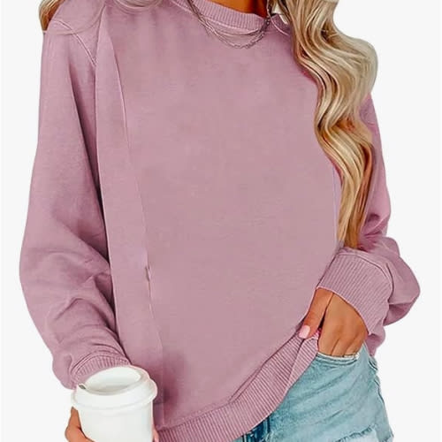 Nursing Sweatshirt Zip Breastfeeding Pullover Tops Mama's Boobery Sweater