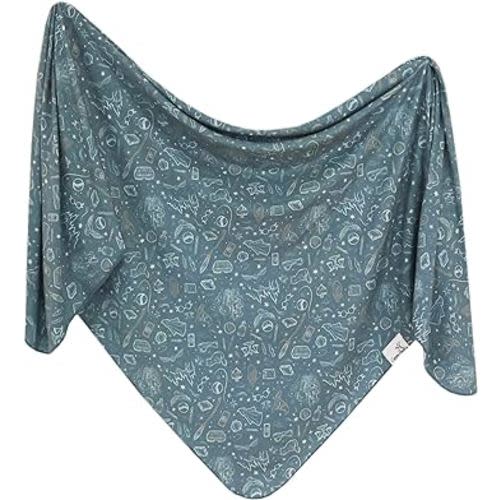 Copper Pearl Baby Swaddle Blanket - Wearable Premium Knit Baby Blanket, Large Soft Stretchy Receiving Blankets for Baby Boy and Girl, Swaddles for Newborn, Infant, and Toddler (Hogwarts™)