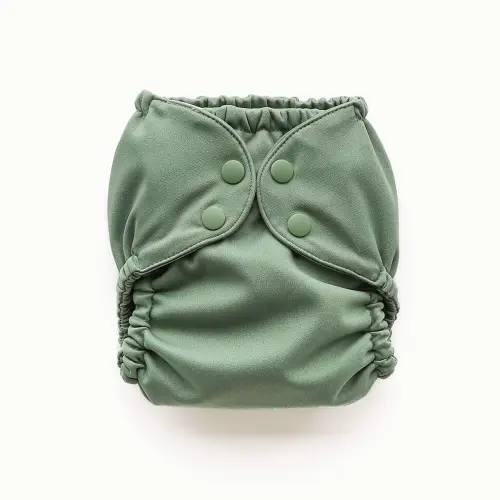 Cloth Diaper Waterproof Covers - Esembly Baby - "Aloe"