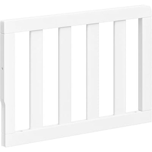 Graco Toddler Safety Guardrail with Slats (White) for Storkcraft Crib Conversion – GREENGUARD Gold Certified