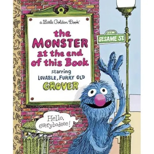 The Monster At The End Of This Book (sesame Street) (hardcover)