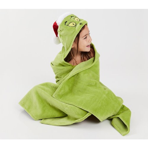 Dr. Seuss's The Grinch Kid Hooded Towel