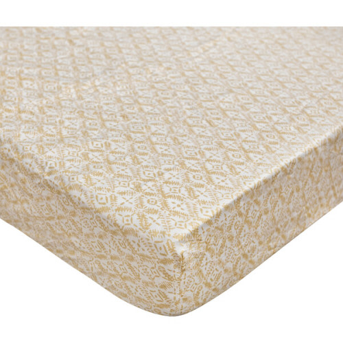 Kendi Crib Sheet, Diamond - Crane Baby Sheets | Maisonette