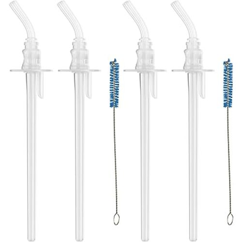 Dr. Brown's Straw, BPA Free, Pack of 2 | Replacement Kit | For 10 oz Cups | 12m+