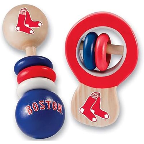 MasterPieces MLB Baby Rattle, 2-Pack