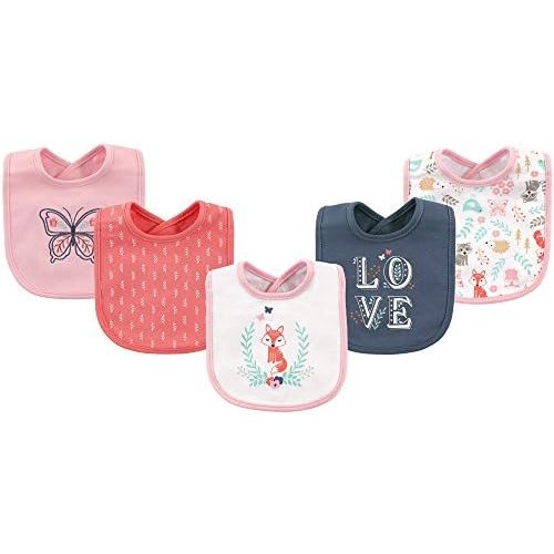 Hudson Baby Unisex BabyCotton Bibs