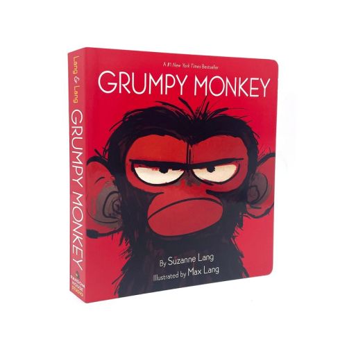 Grumpy Monkey - By Suzanne Lang (board Book)