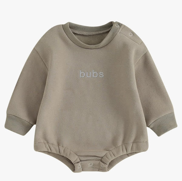 VISGOGO Newborn Infant Baby Boy Girls Oversized Romper Little Dude Sweater Onesie Coming Home Outfit Neutral Clothes