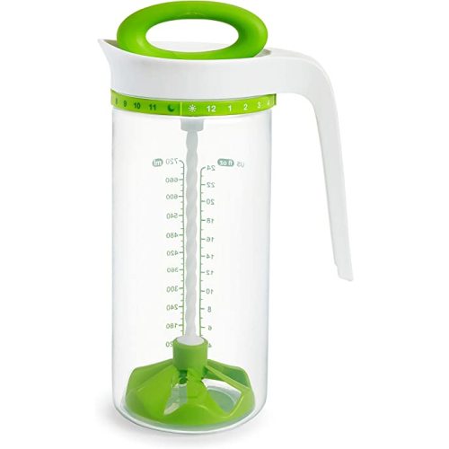 Munchkin Smart Blend Formula Mixing and Breast Milk Storage Pitcher, 24 Ounce, Green