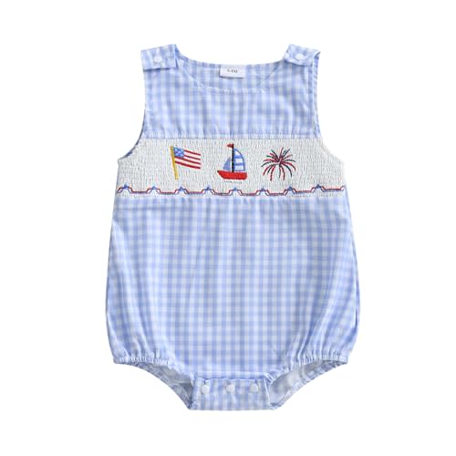 Kuriozud Unisex Newborn Baby Boy Girl Summer Clothes Sleeveless Bubble Romper Jumpsuit Overall Shorts Infant Clothing