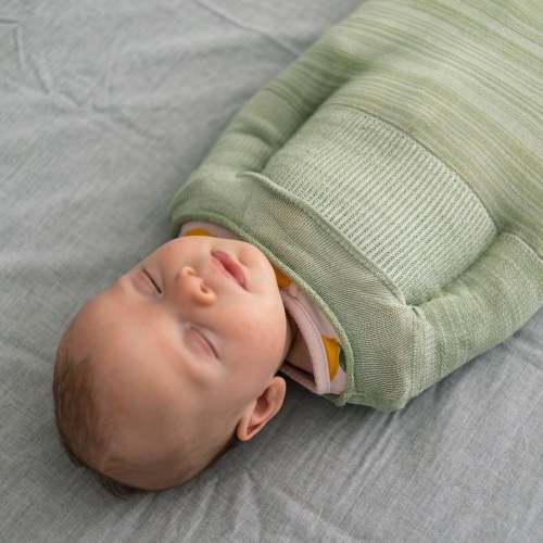 Bamboo Mint Swaddelini Baby Sleep Sack