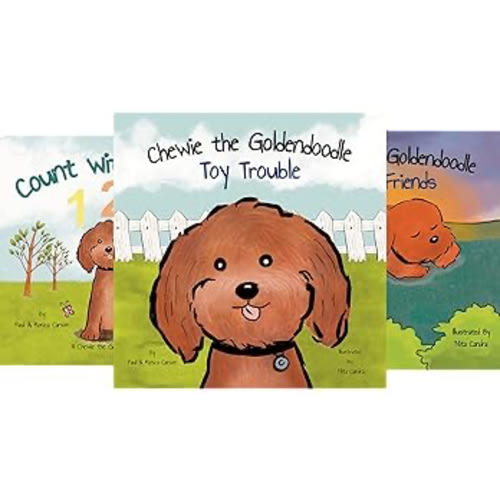 Chewie the Goldendoodle (5 book series) Hardcover Edition