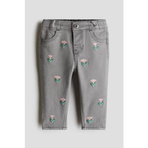 EMBROIDERED JEANS