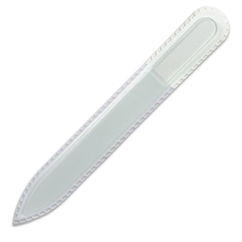 Mont Bleu Premium Glass Nail File - Genuine Czech Tempered Glass - Handmade - Best Crystal Nail File for Natural Nails