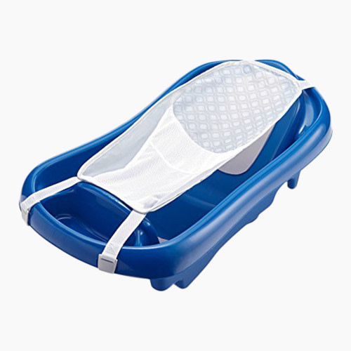 The First Years Sure Comfort Deluxe Newborn to Toddler Tub with Sling - Blue