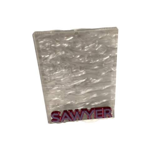 Acrylic picture frame