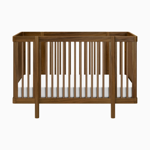 babyletto Pogo 8-in-1 Convertible Crib with All-Stages Conversion Kits - Natural Walnut