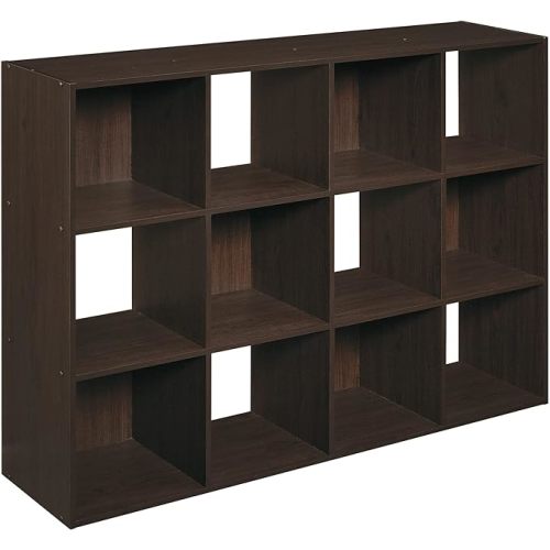 ClosetMaid 1292 Cubeicals Organizer, 12-Cube, Espresso