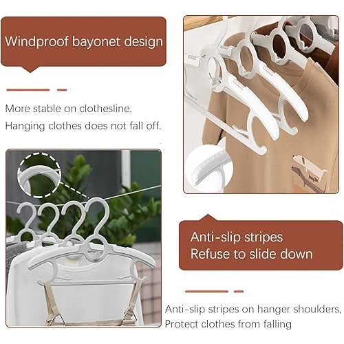 Baby Nursery Closet Hangers,30Pack Ultra Thin Non-Slip and Extendable Laundry Infant Pant Hanger for Newborn Clothes 11-14" Blue Adjustable Children Coat Hanger for Girl Boy Toddler Kids Child