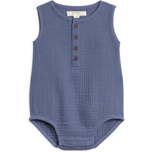 Colored Organics Organic Cotton Baby and Toddler Summer Romper Sleeveless One Piece
