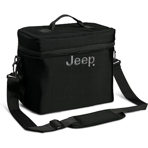 Jeep Wrangler Cooler Bag and Frame by Delta Children (Works with Jeep Wrangler Stroller Wagon #60001) - Holds 16 Cans or 15 Pounds, Black