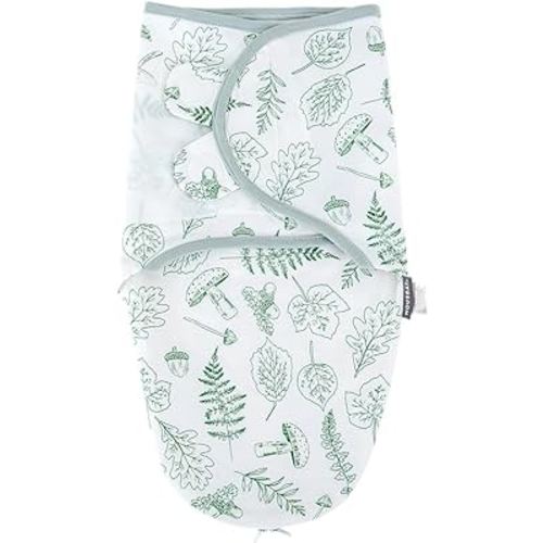 Baby Swaddle Blanket Boy Girl,Super Soft Material Newborn Adjustable Swaddles for 0-3 Months,2-Way Zipper Sleep Sack 1 Pack