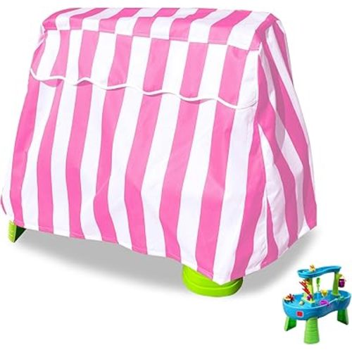 Water Table Cover Toddler Outdoor Toys for Toddlers 1-3, Toddler Outdoor Toys Water Table Cover, Water Table Accessories (Pink)