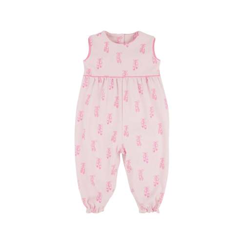 Sleeveless Rebecca Romper - On Pointe with Hamptons Hot Pink