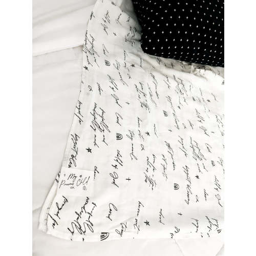 God's Words Swaddle Blanket – AmorClothingCo.