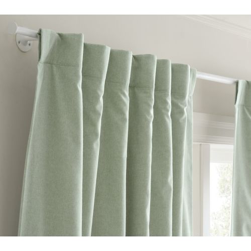 Cameron Blackout Curtains, 44"W x 84"L, White