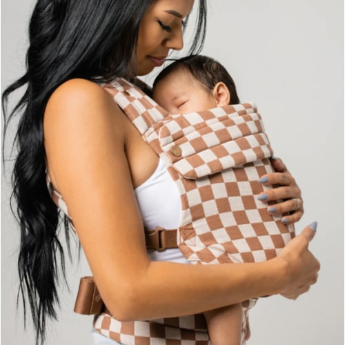 The Monarch Carrier - Mocha Check – Mabē