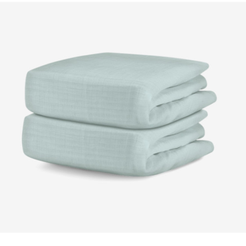 Newton Baby 2-Pack Organic Cotton Breathable Crib Sheets - Sunset Pink