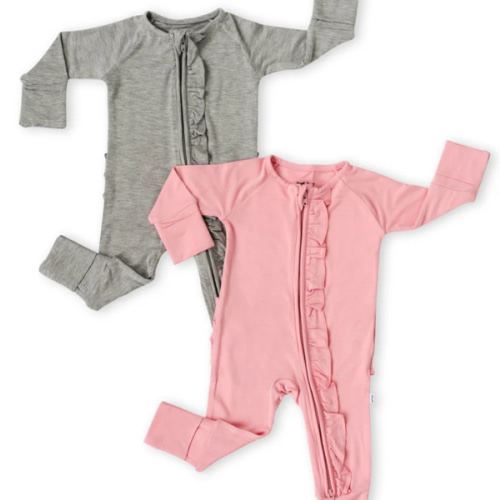 Solid Ruffle Zippy Two-Pack Gift Box - Little Sleepies