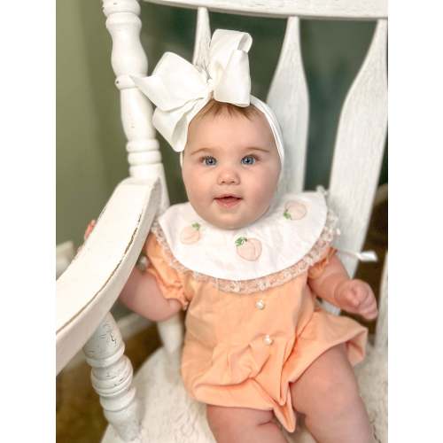 Girl’s Peach & Pearl Bubble