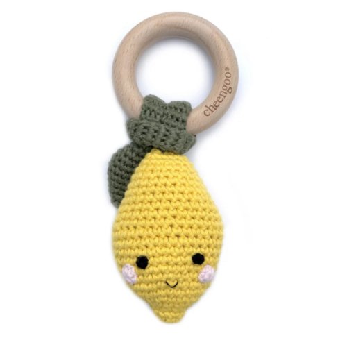 Lemon Teething Rattle