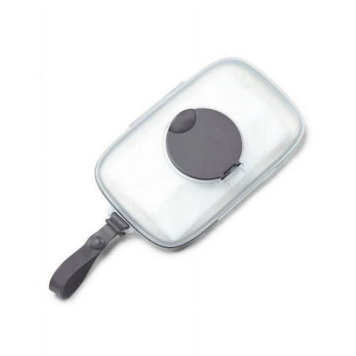 Skip Hop Grab & Go Snug Seal Wipes Case, Grey