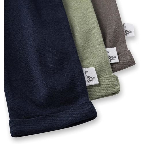 Burt's Bees Baby Knit Jogger Pants, Baby Sweatpants, 100% Organic Cotton Infant Bottoms