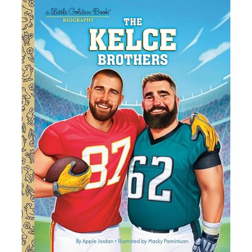 The Kelce Brothers: A Little Golden Book Biography Hardcover – Picture Book, October 15, 2024
