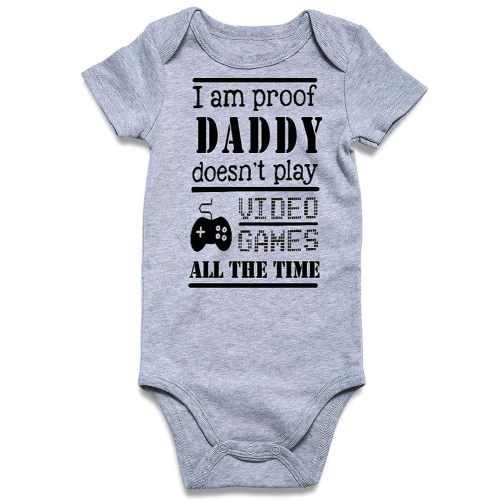Loveternal Neutral Baby Girls Boys Cotton Romper Cute Saying Newborn Clothes 0-12 Months…
