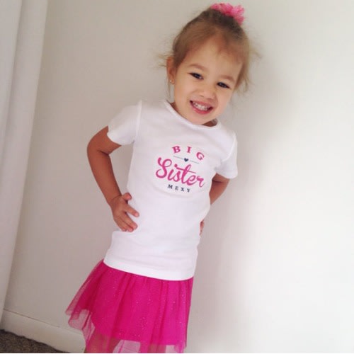 Big Sister Shirt Big Sister Toddler Clothing by BigSisLilSisShop