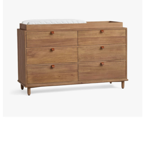 Nash 6-Drawer Dresser & Topper Set (56w x 20d") | Pottery Barn Kids