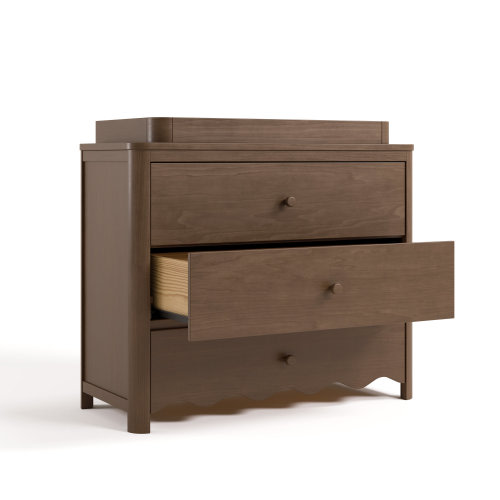 Storkcraft Casablanca 3 Drawer Chest With Removable Changing Table Topper & Reviews | Birch Lane